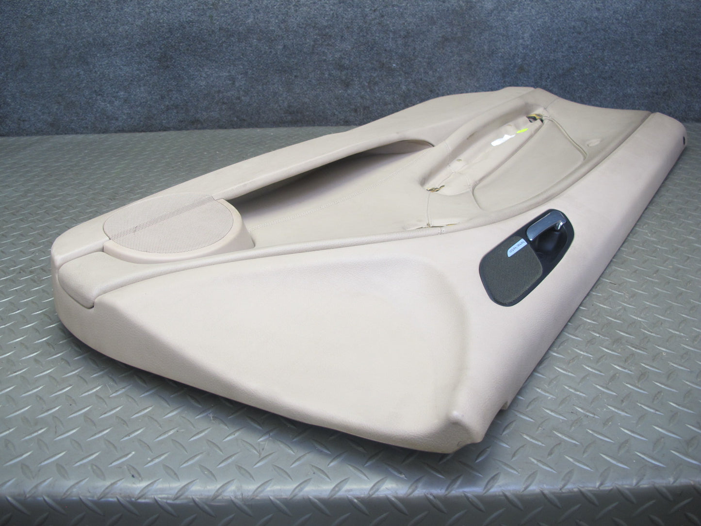 01-06 BMW E46 Coupe Convertible Left & Right Door Trim Cover Panel Set Beige OEM