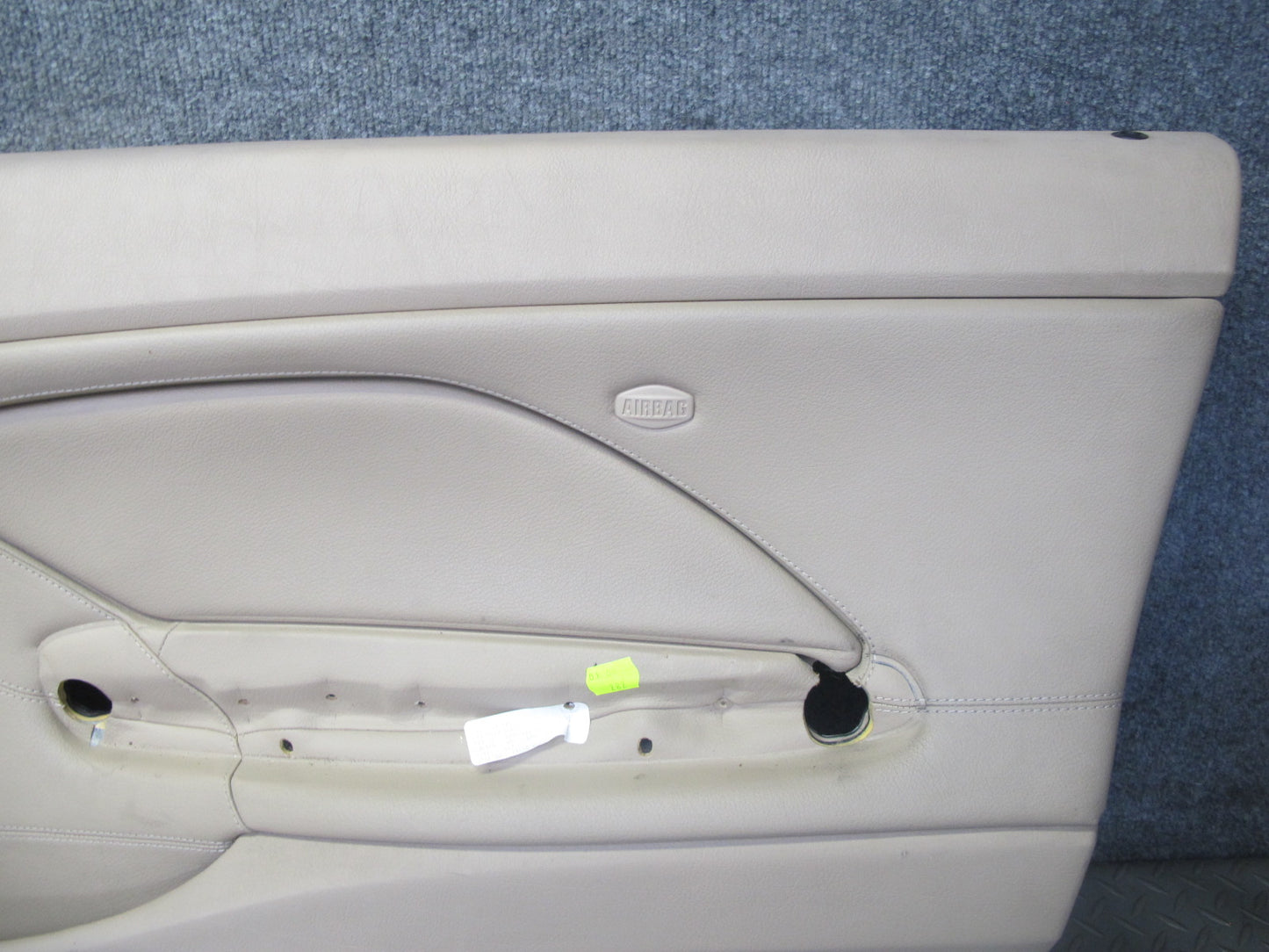 01-06 BMW E46 Coupe Convertible Left & Right Door Trim Cover Panel Set Beige OEM