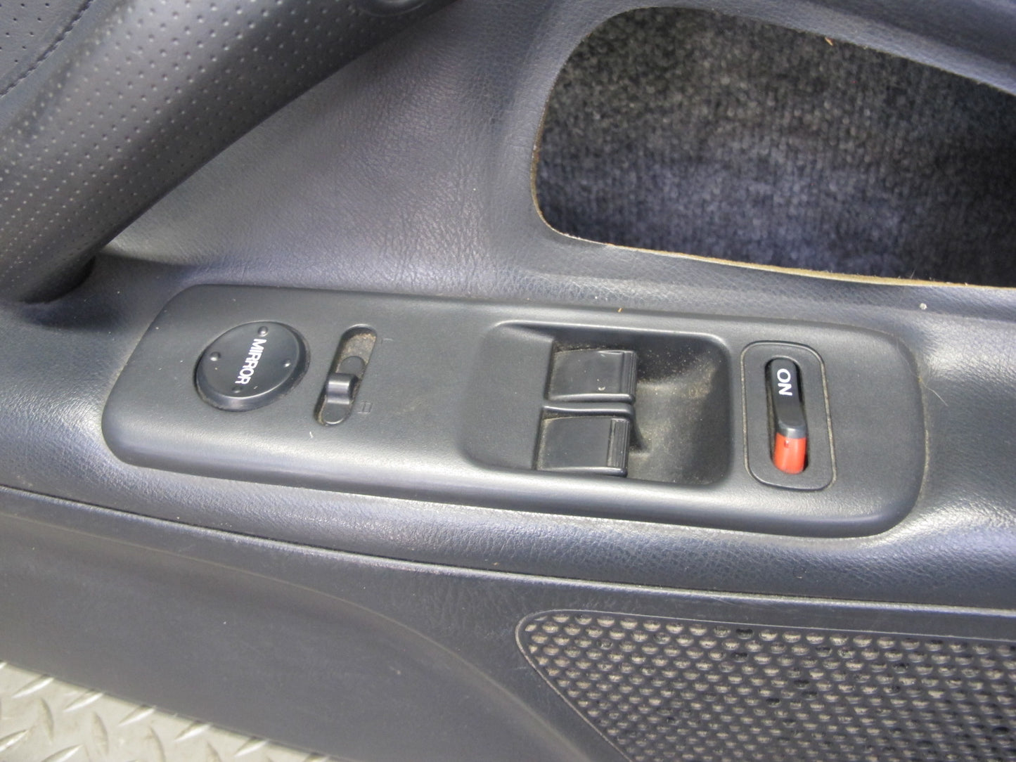 02-03 Honda S2000 Set of 2 Left & Right Door Interior Trim Cover Panel Black OEM