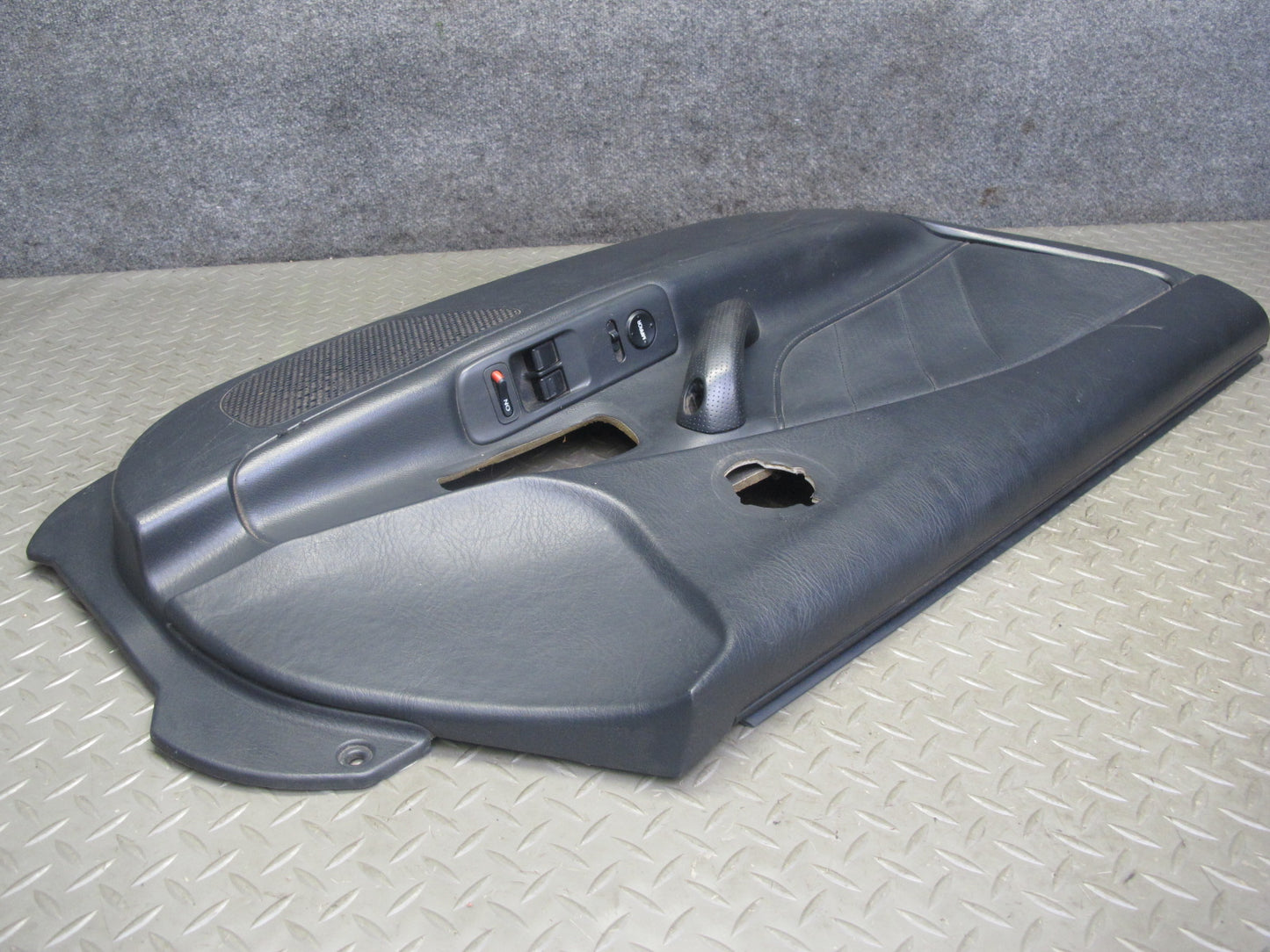 02-03 Honda S2000 Set of 2 Left & Right Door Interior Trim Cover Panel Black OEM