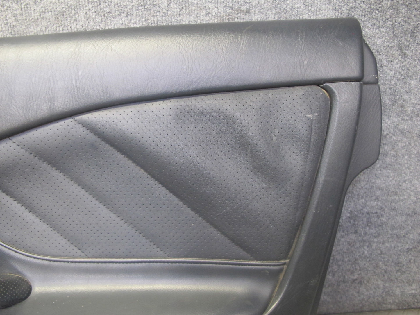 02-03 Honda S2000 Set of 2 Left & Right Door Interior Trim Cover Panel Black OEM