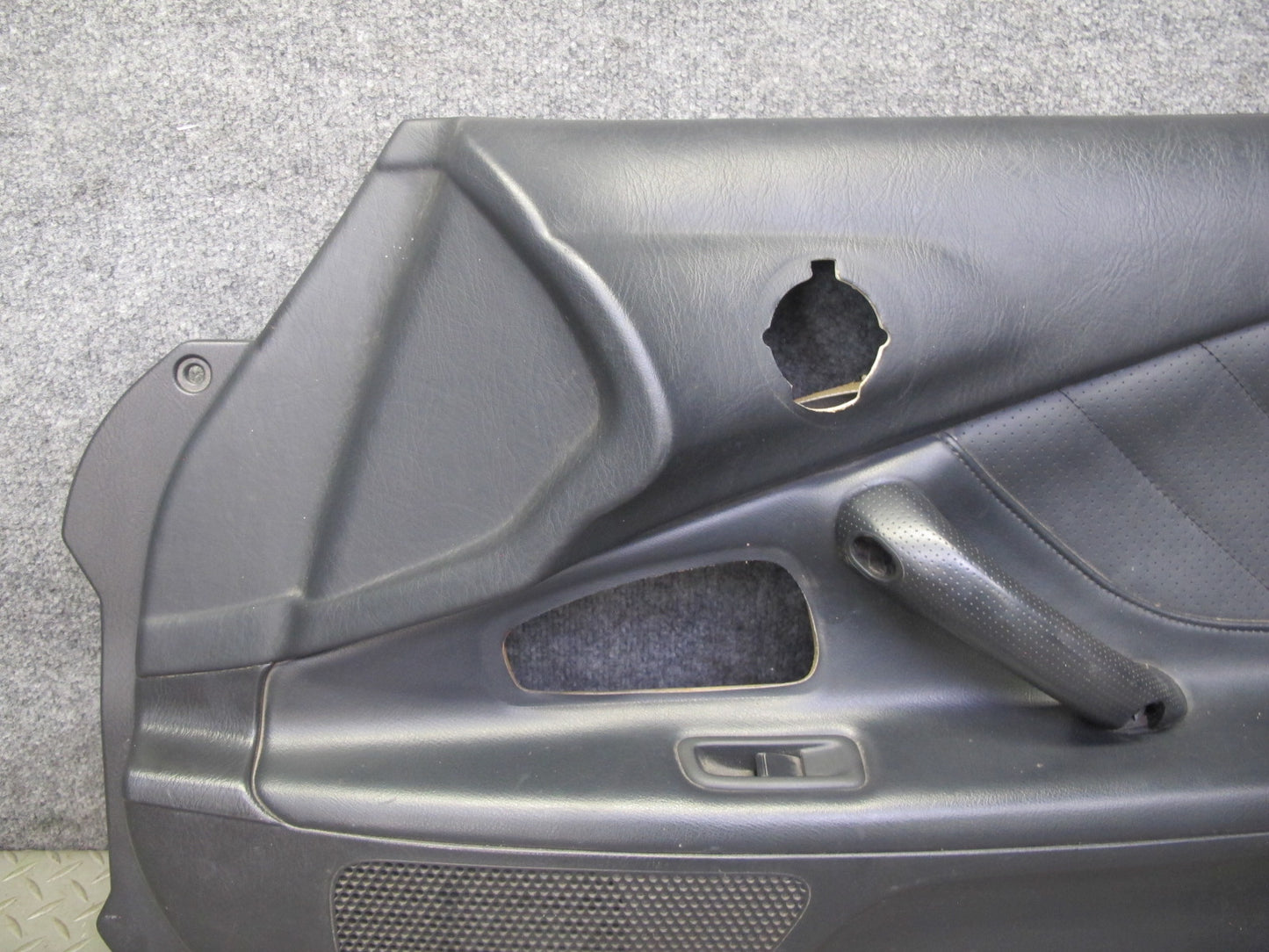 02-03 Honda S2000 Set of 2 Left & Right Door Interior Trim Cover Panel Black OEM