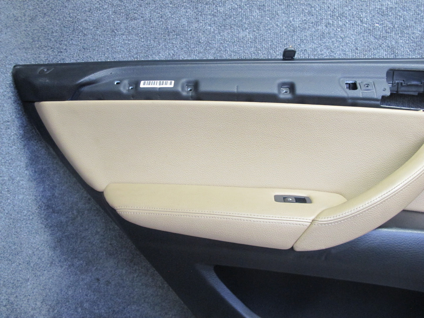 2007-2013 BMW E70 X5 Rear Left & Right Door Interior Trim Cover Panel Frame Set