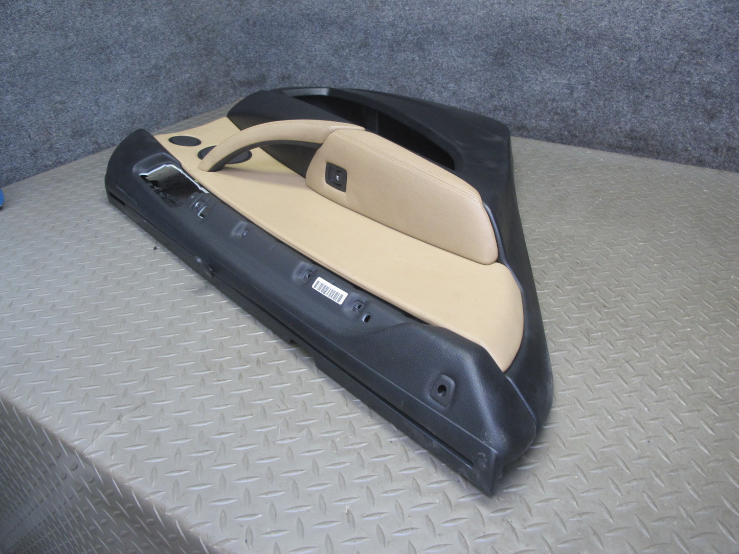 2007-2013 BMW E70 X5 Rear Left & Right Door Interior Trim Cover Panel Frame Set