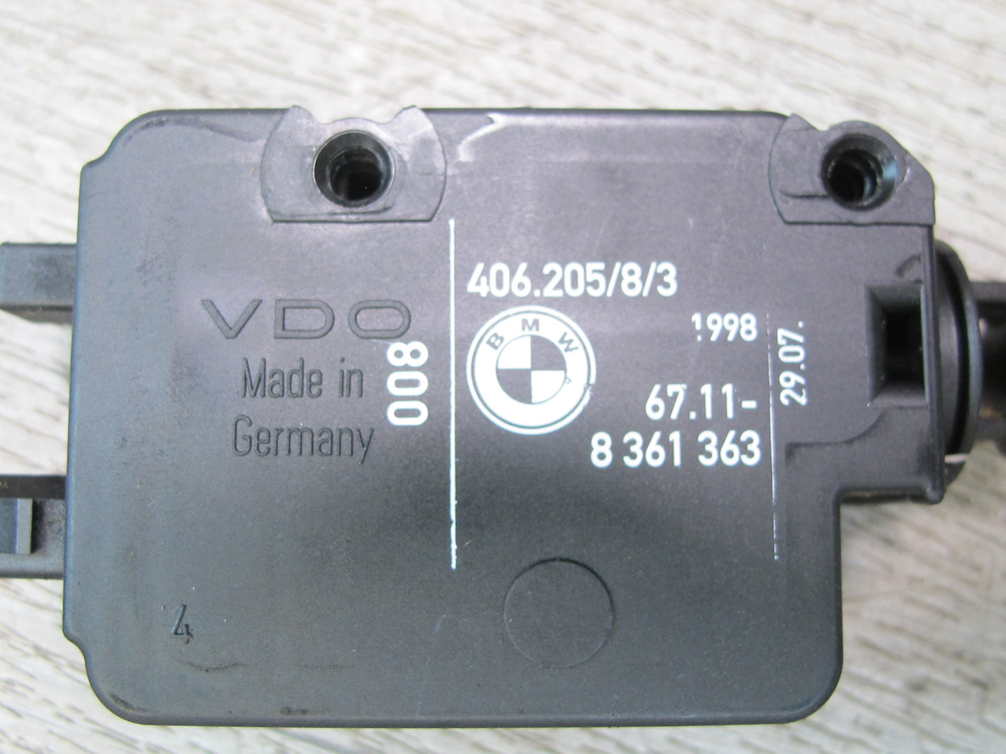 95-99 BMW E36 3-SERIES Convertible Rear Trunk Lid Latch Lock Actuator Motor OEM