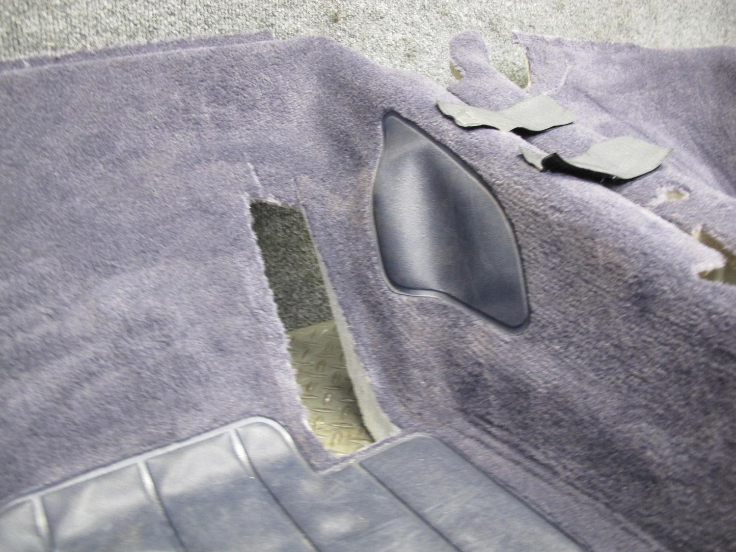 1997-2004 Porsche Boxster 986 Interior Carpet Liner Floor MAT Cover Blue