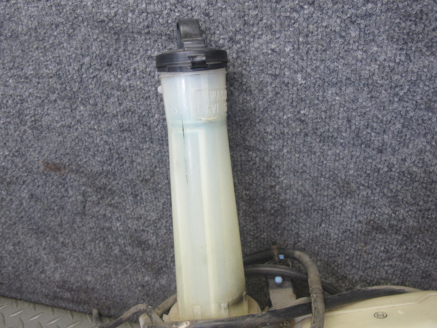 89-90 Toyota Supra MK3 MA70L Windshield Washer Fluid Reservoir Tank w Pumps OEM