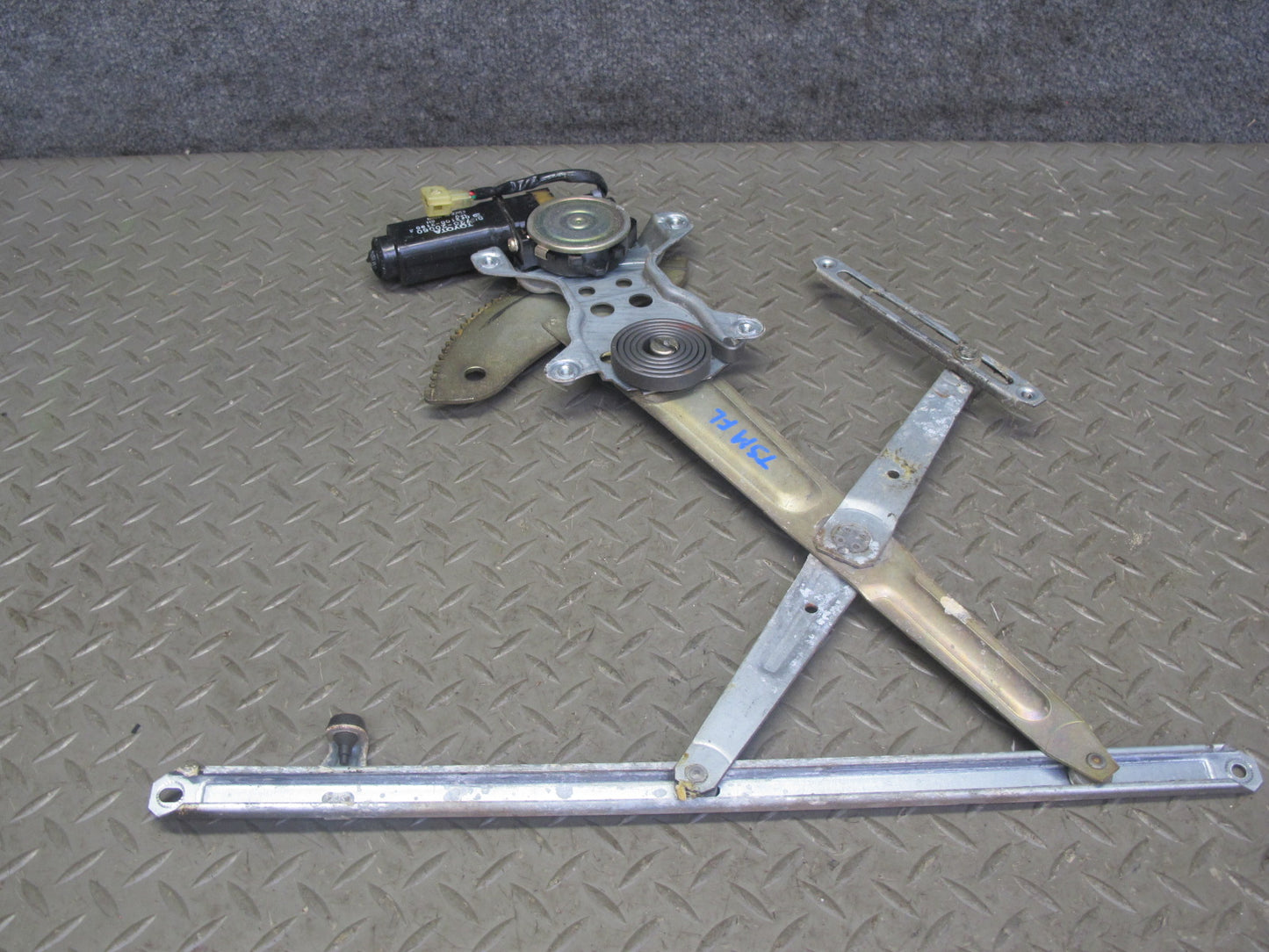 86-92 Toyota Supra MA70L Front Left Driver Door Window Regulator w Motor OEM