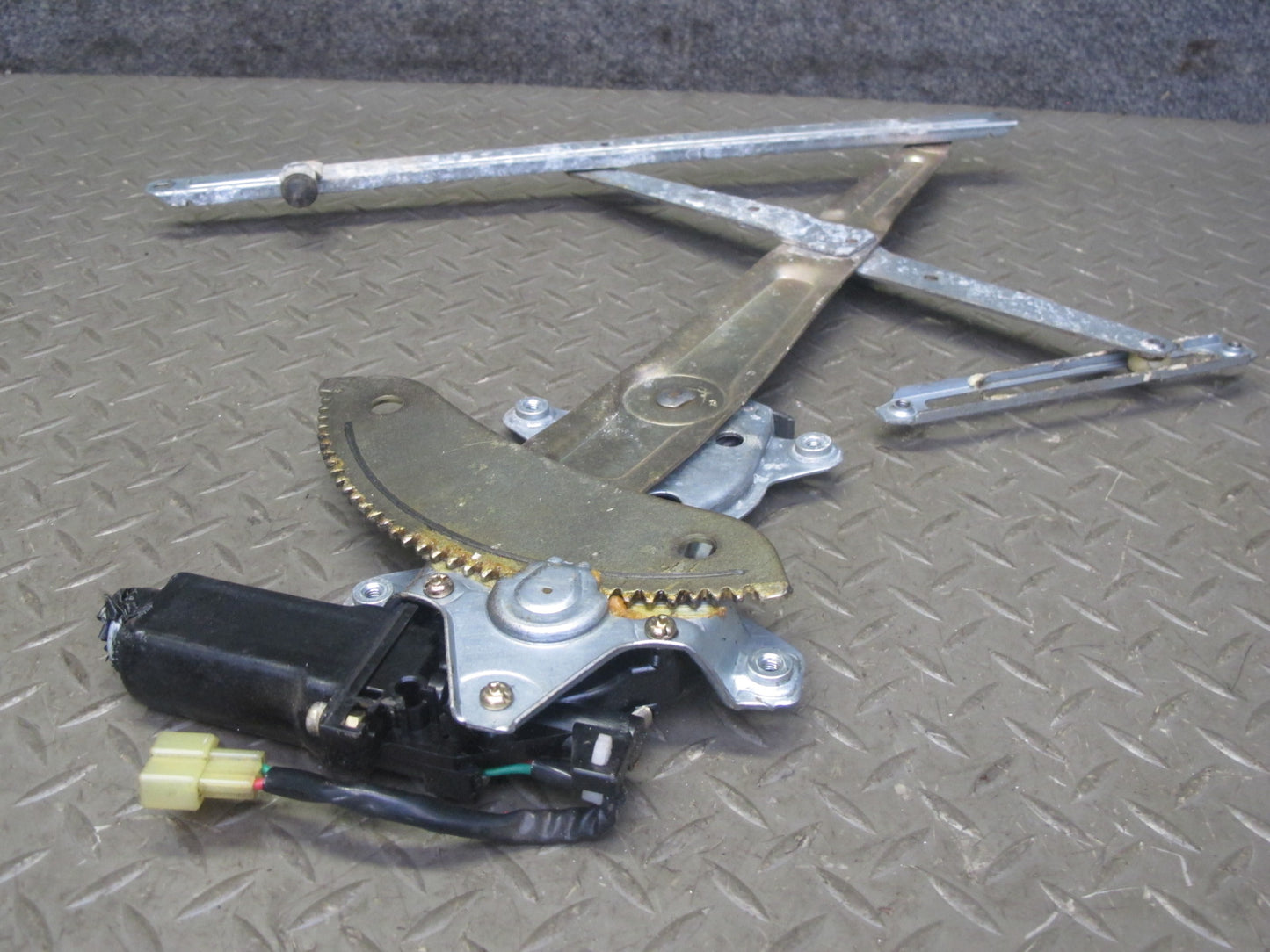 86-92 Toyota Supra MA70L Front Left Driver Door Window Regulator w Motor OEM