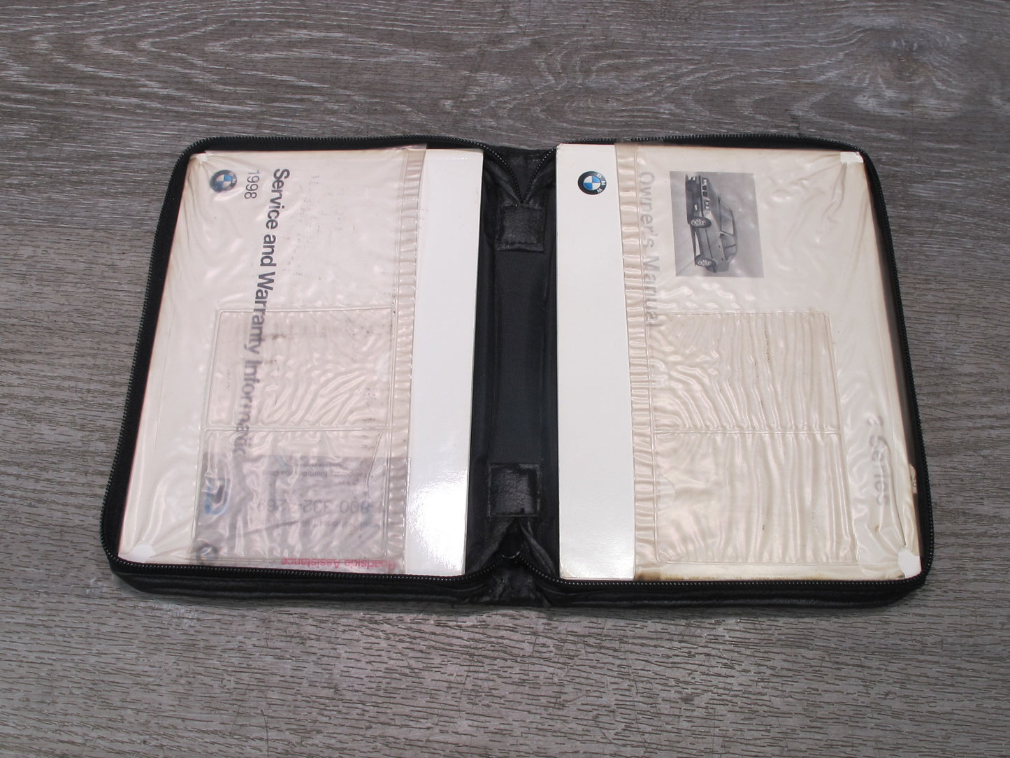 1998 BMW E36 3-SERIES Owner User Operator Manual Book Case Set OEM