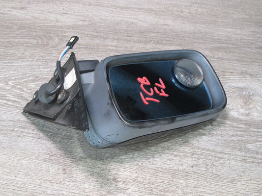 94-99 BMW E36 Coupe Convertible Left Heated Exterior Side View Mirror Black OEM