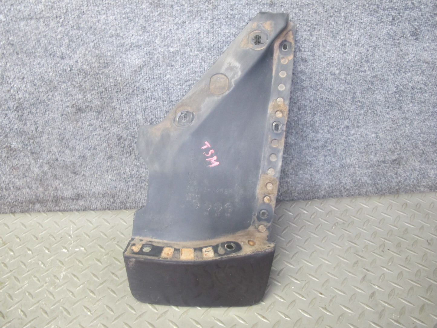 86-92 Toyota Supra MK3 Set of 2 Rear Right & Left MUD Flap Guard Black Ruby OEM