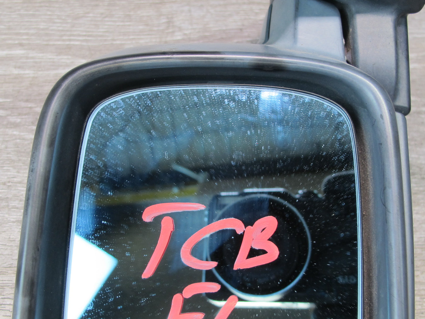 94-99 BMW E36 Coupe Convertible Left Heated Exterior Side View Mirror Black OEM