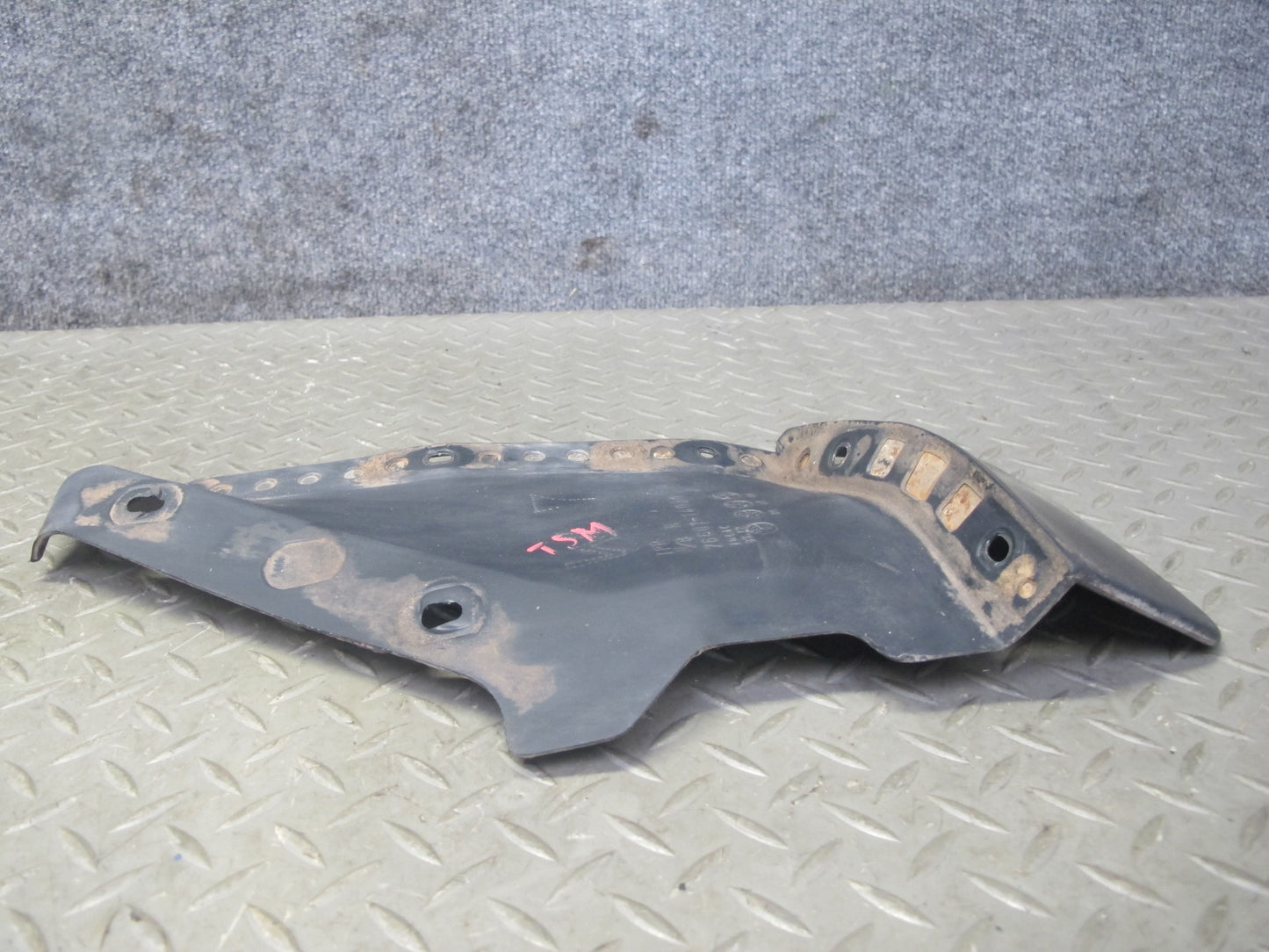 86-92 Toyota Supra MK3 Set of 2 Rear Right & Left MUD Flap Guard Black Ruby OEM