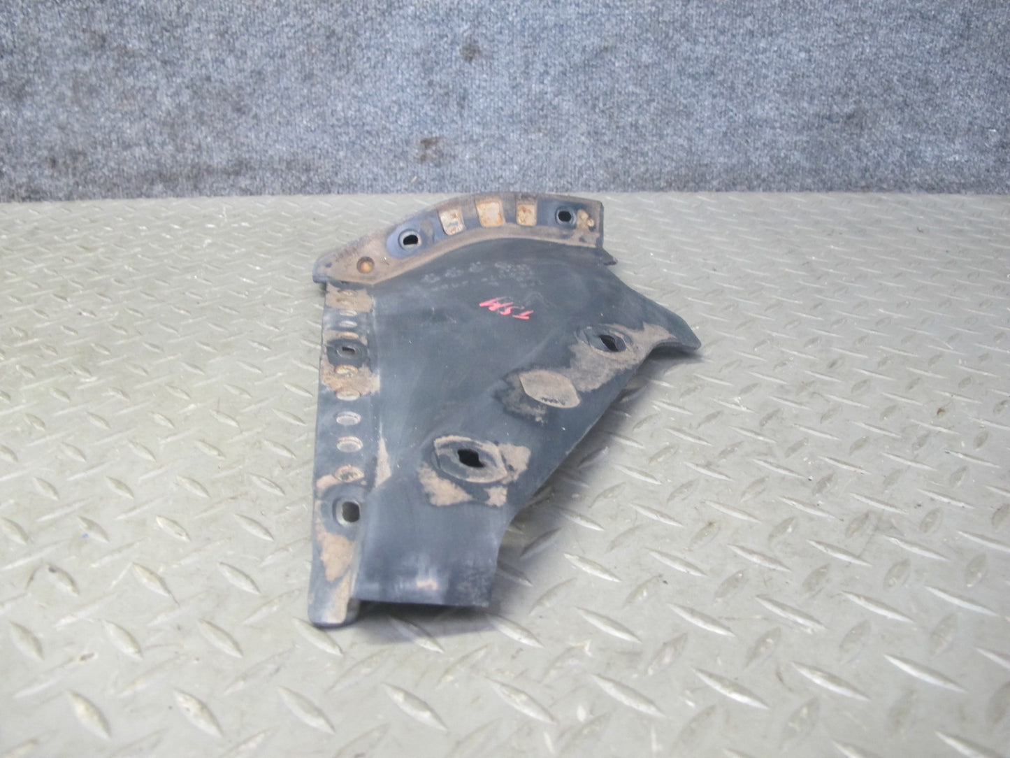 86-92 Toyota Supra MK3 Set of 2 Rear Right & Left MUD Flap Guard Black Ruby OEM