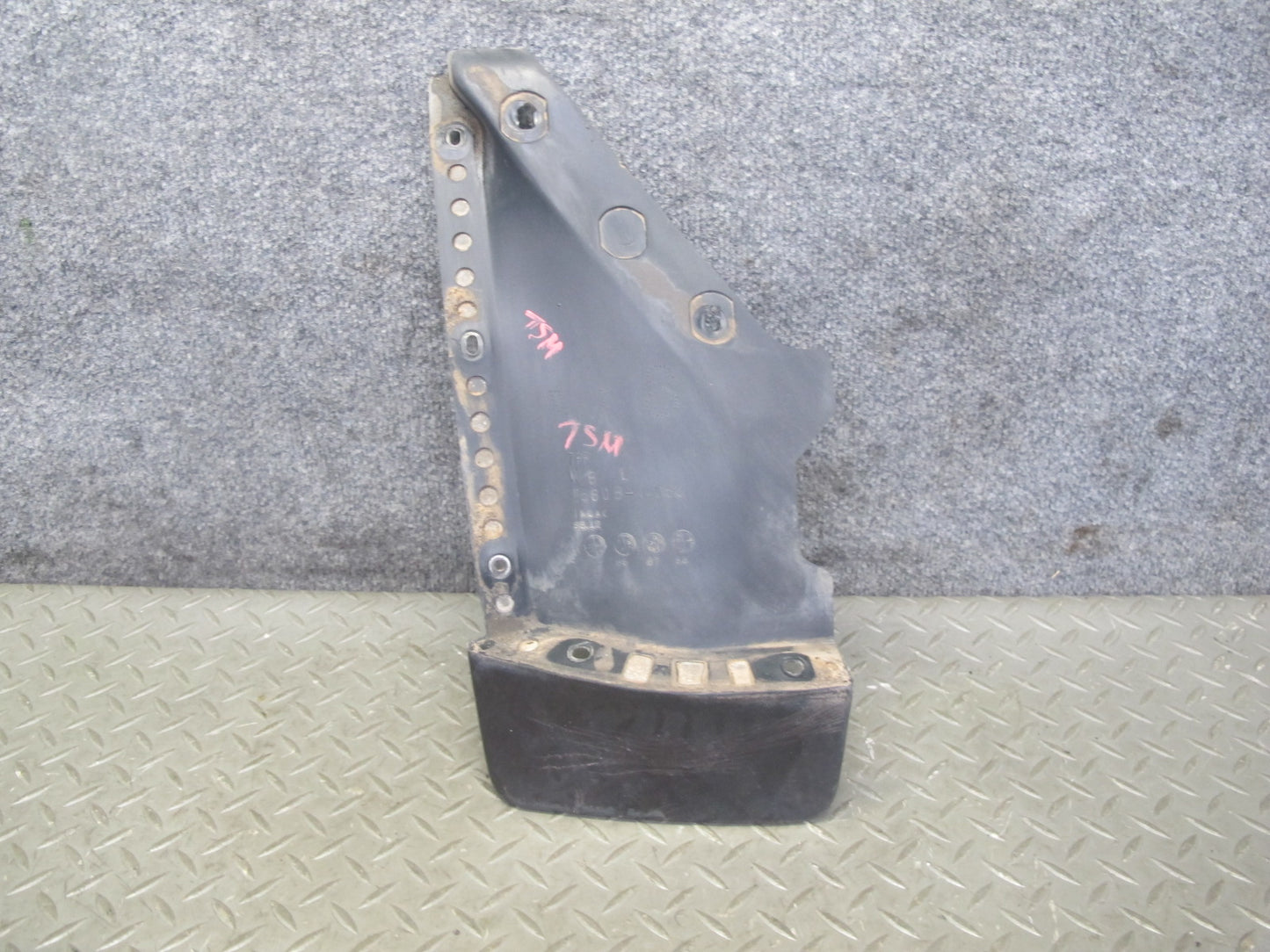 86-92 Toyota Supra MK3 Set of 2 Rear Right & Left MUD Flap Guard Black Ruby OEM