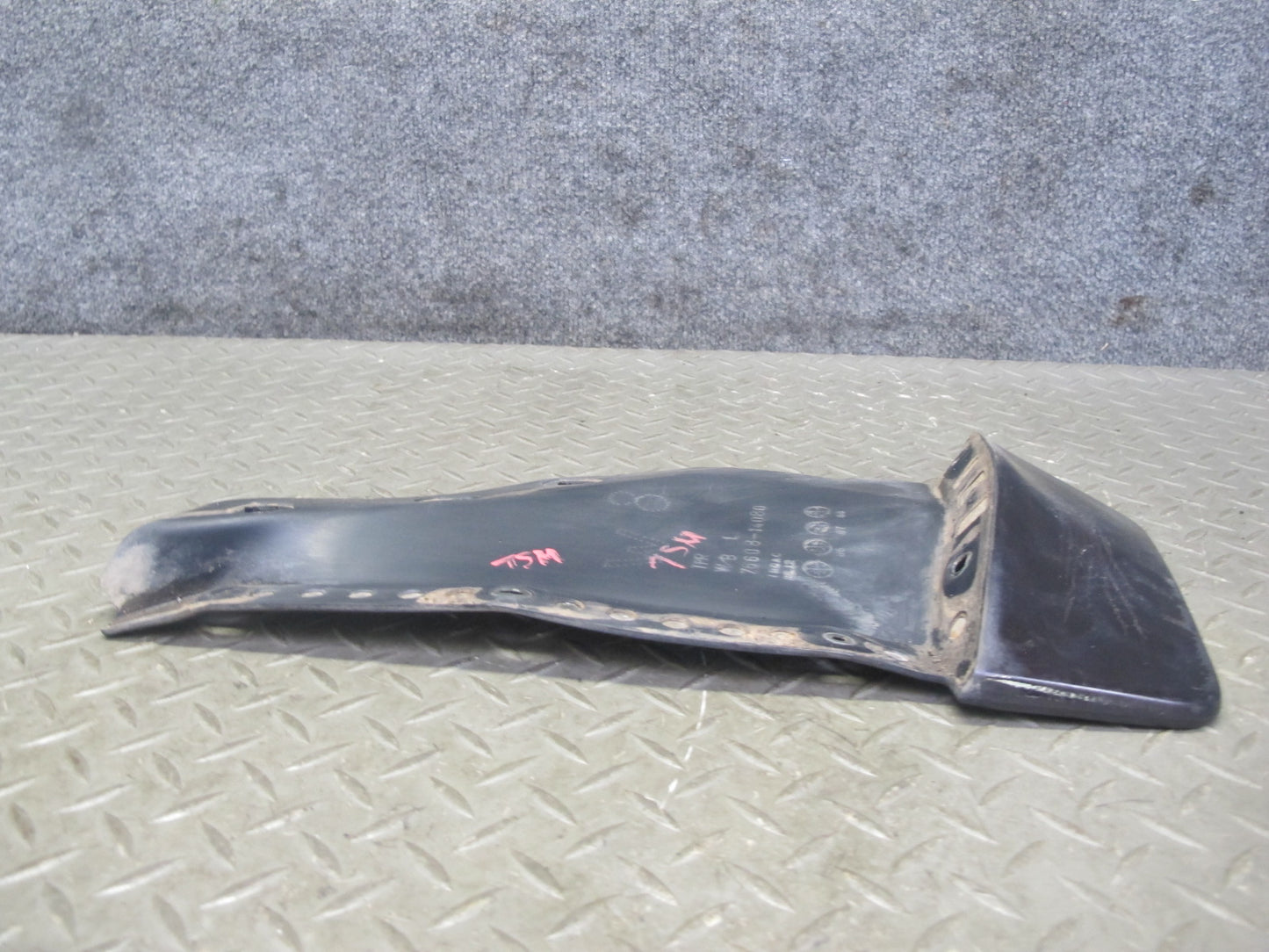 86-92 Toyota Supra MK3 Set of 2 Rear Right & Left MUD Flap Guard Black Ruby OEM