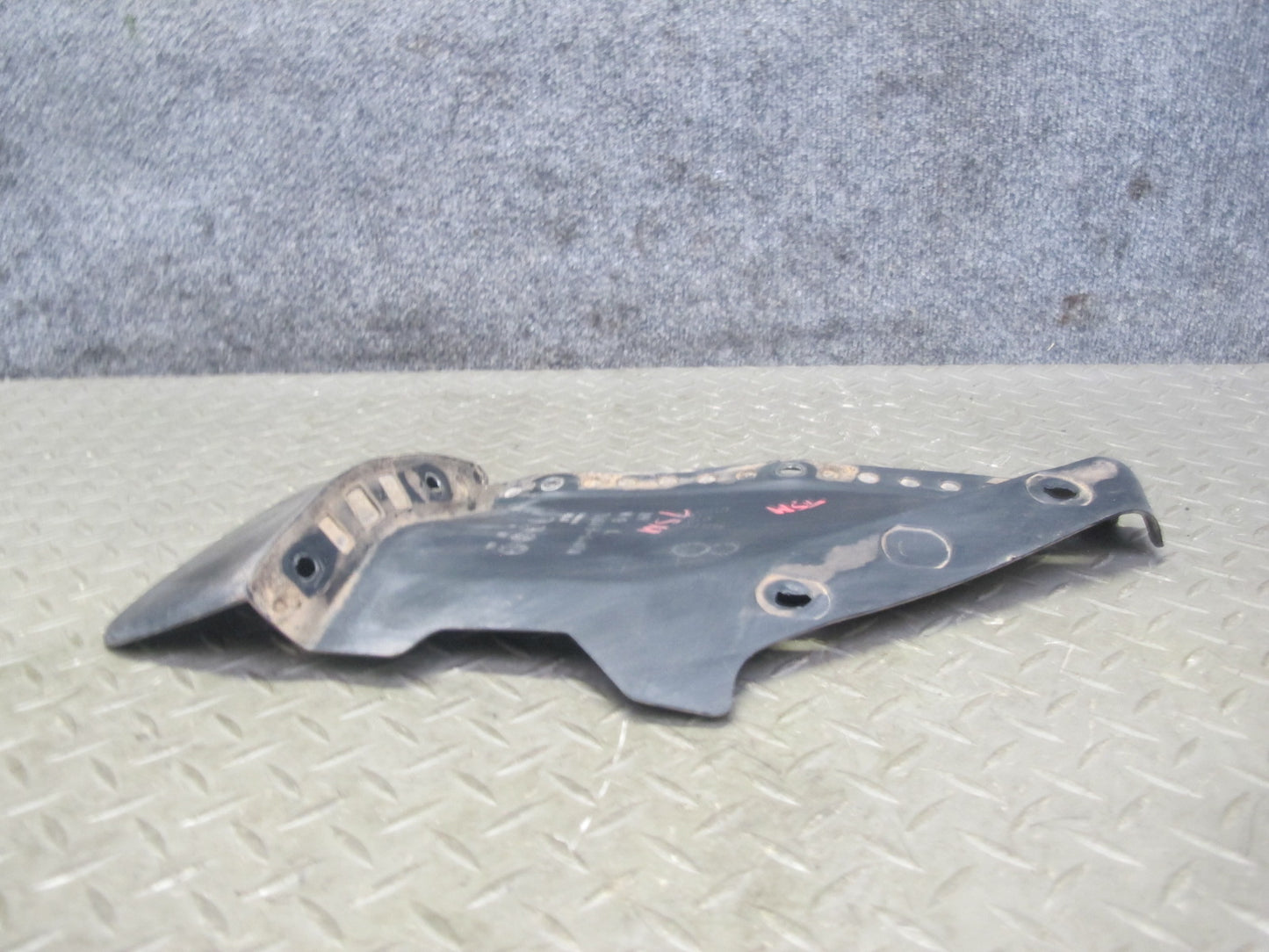 86-92 Toyota Supra MK3 Set of 2 Rear Right & Left MUD Flap Guard Black Ruby OEM
