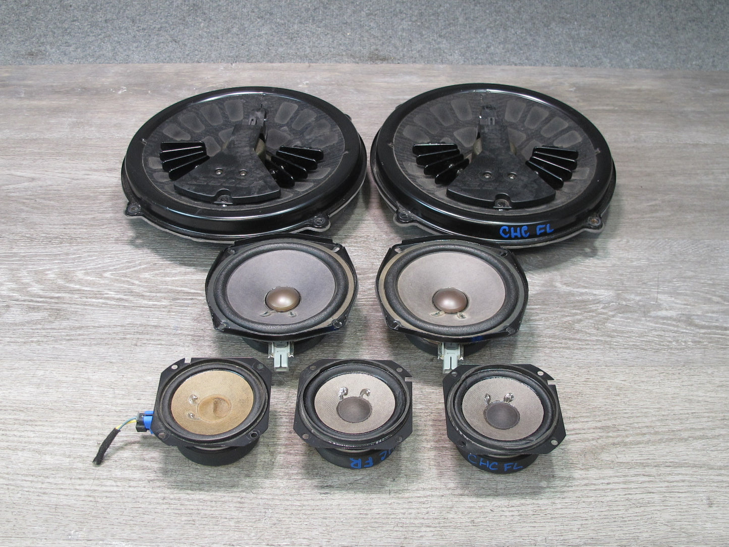 12-15 Mercedes W166 ML Set of 4FRONT & Rear Overhead Interior Dome Light OEM