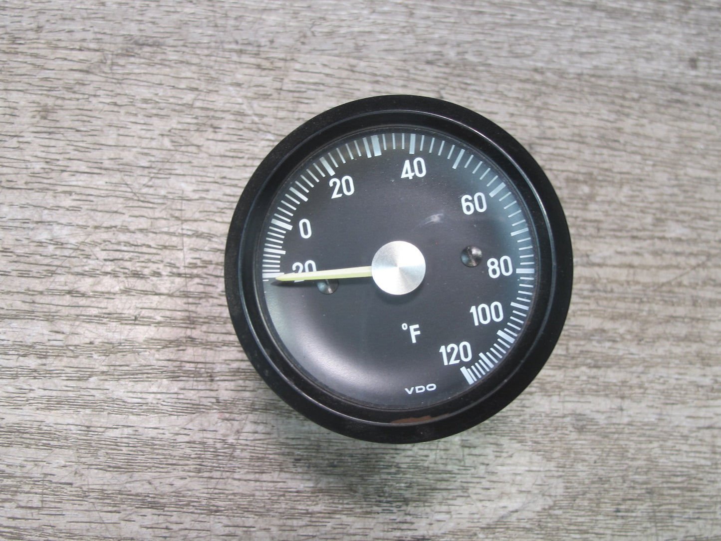86-89 Mercedes R107 560SL Dash Temperature Gauge Fahrenheit 1075420027 OEM