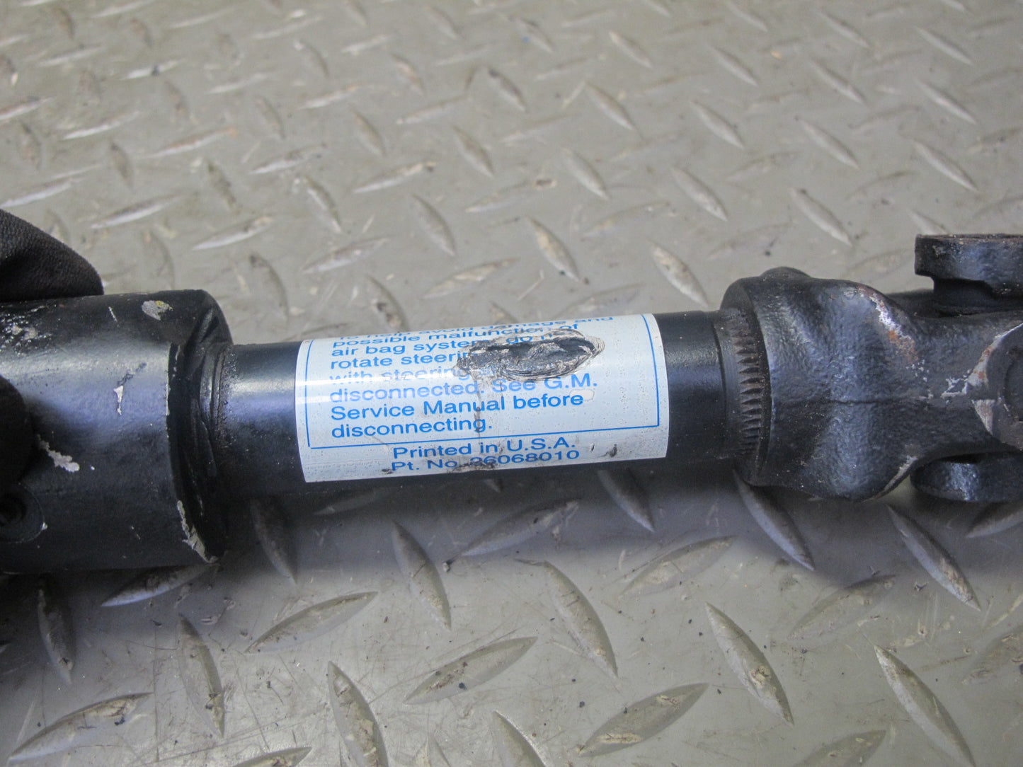 98-02 Pontiac Firebird 5.7L Steering Column Intermediate Coupling Shaft OEM