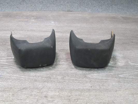 73-89 Mercedes R107 Rear Bumper Left Right Rubber Impact Guard Molding Cover OEM