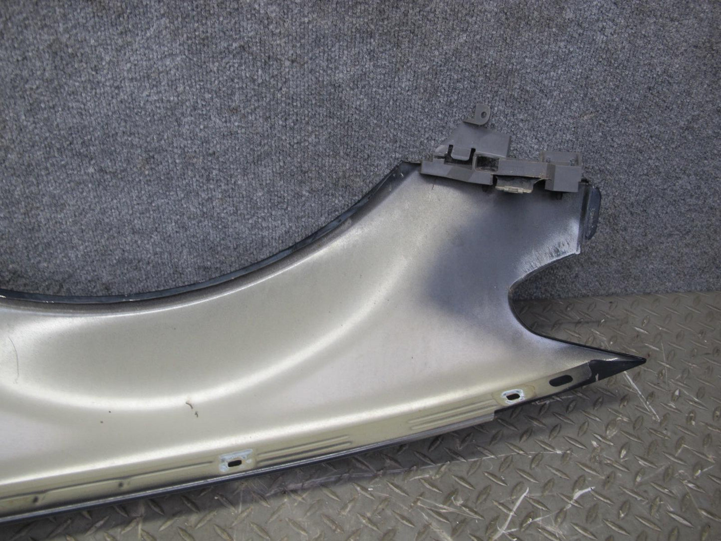 04-06 BMW E46 Coupe Convertible Front Right Fender Shell Cover Panel Blue OEM