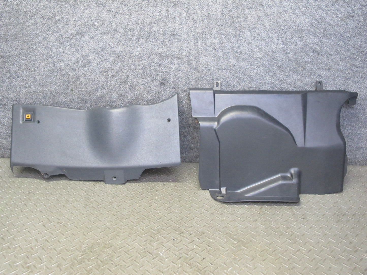 97-99 Pontiac Firebird Under Dash Lower Trim Cover Panel Knee Bolster Set OEM