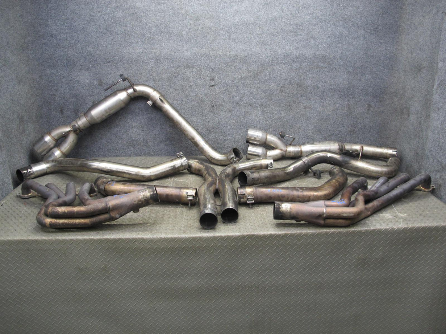 98-02 Pontiac Firebird Formula 5.7L Catback Exhaust Muffler System w Headers Set