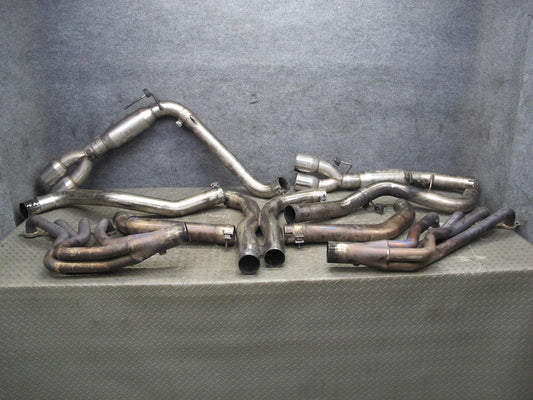 98-02 Pontiac Firebird Formula 5.7L Catback Exhaust Muffler System w Headers Set