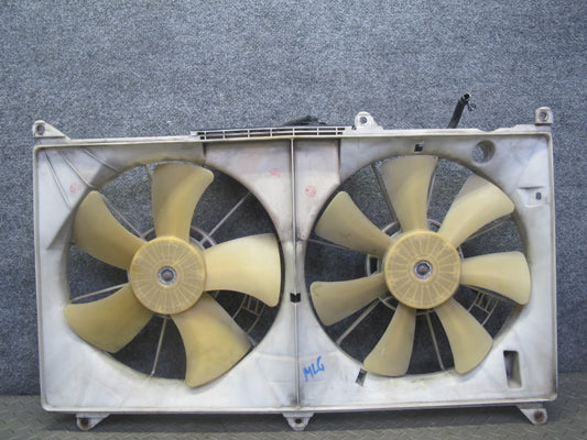 98-05 Lexus GS400 GS300 Engine Radiator Cooling Dual Fan Motor w Shroud OEM