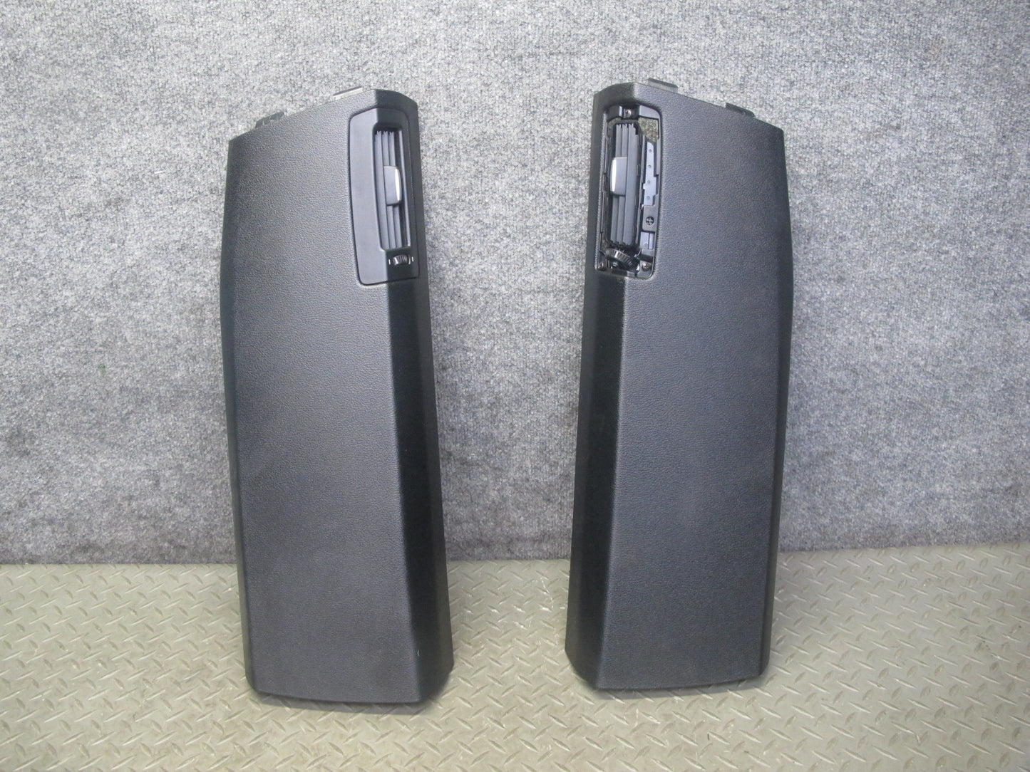2007-2013 BMW E70 X5 Left & Right Interior B Pillar Lower Trim Cover Panel Set