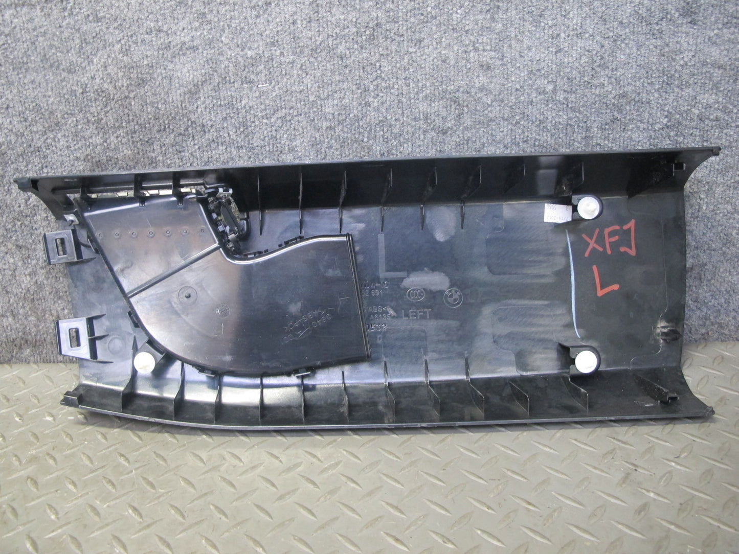 2007-2013 BMW E70 X5 Left & Right Interior B Pillar Lower Trim Cover Panel Set