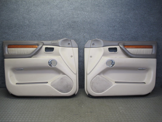 2004-2007 Lexus LX470 Front Left & Right Door Interior Trim Cover Panel Set of 2