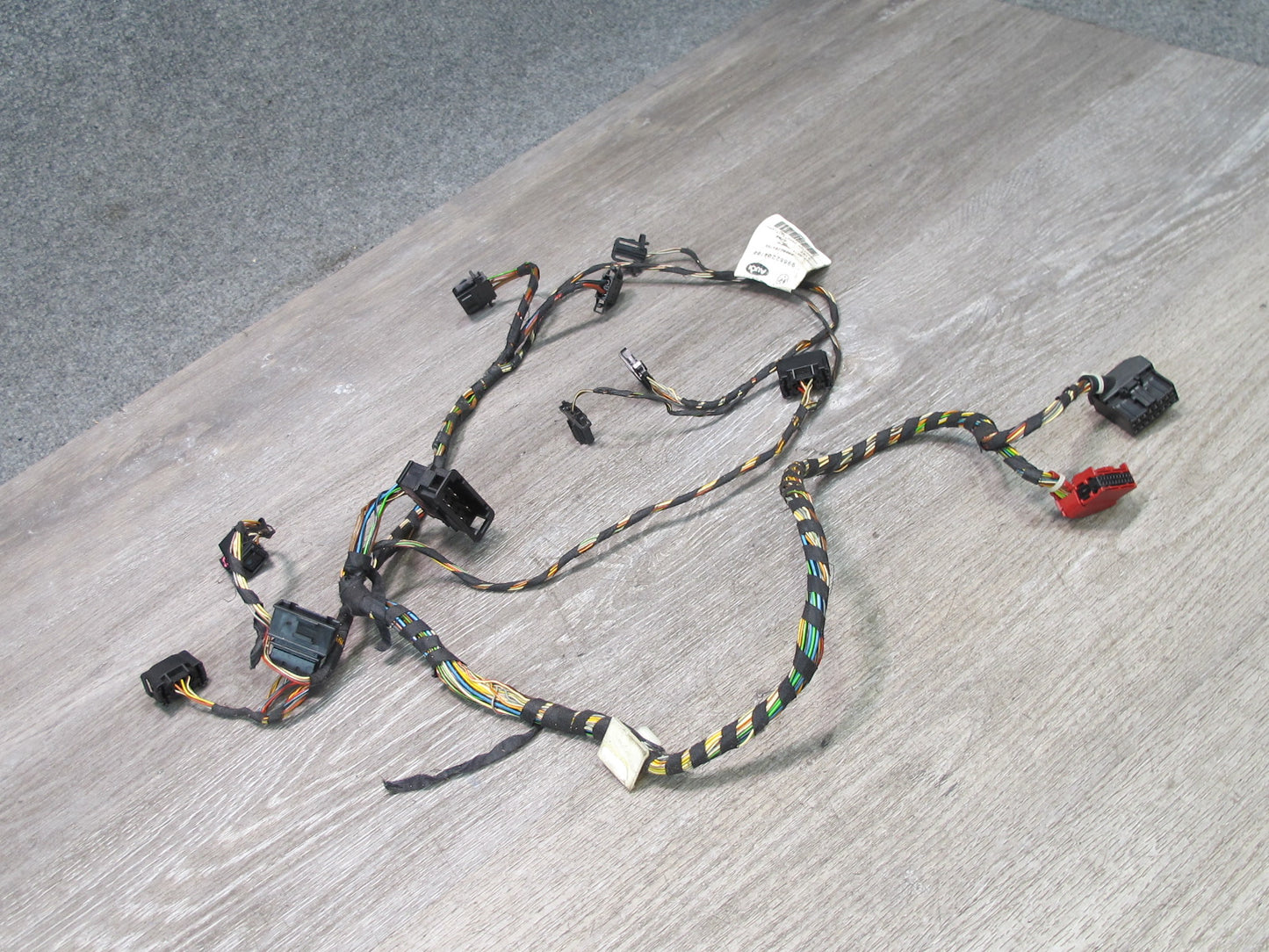2001-2004 Porsche Boxster 986 A/C Heater Hvac Actuator Motor Wiring Harness Set