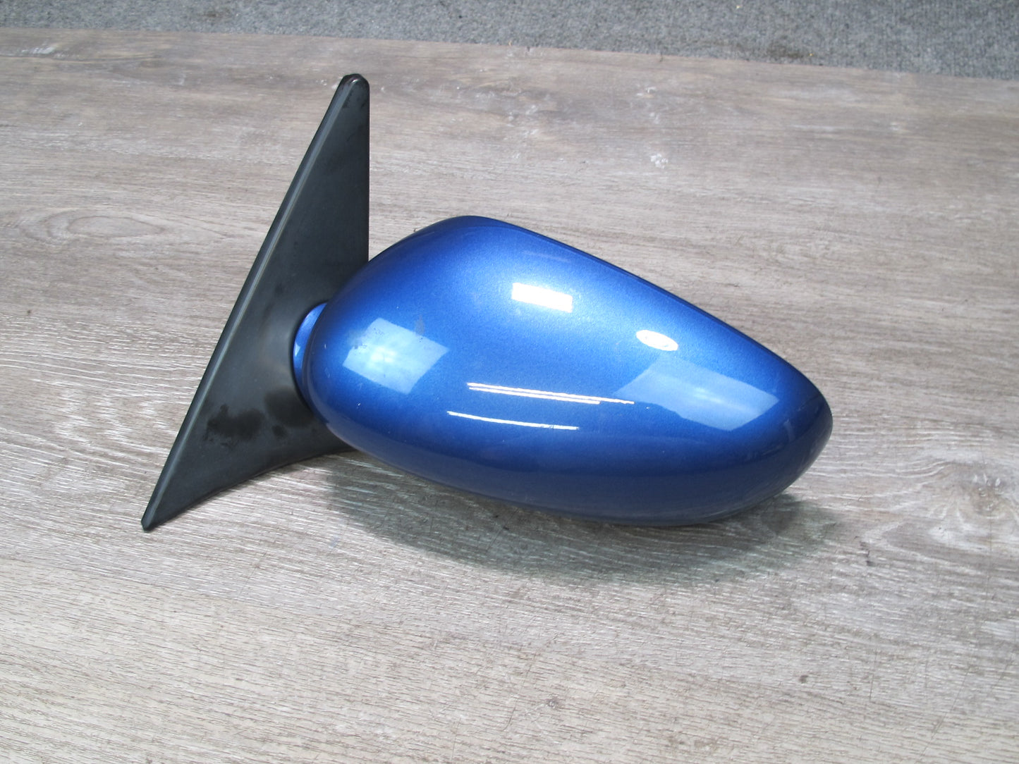 1997-2004 Porsche Boxster 986 Left Door Exterior Side View Heated Mirror Blue