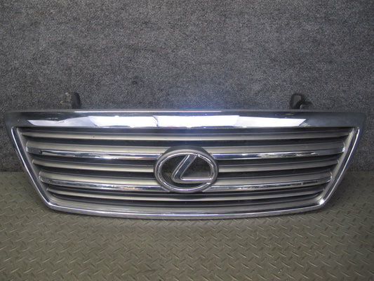 2003-2005 Lexus UZJ100L LX470 Front Hood Chrome Grille w Emblem
