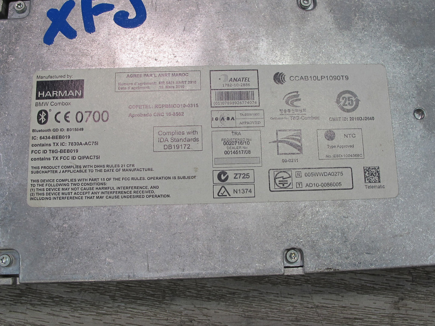 2011-2013 BMW E70 E71 E72 Bluetooth Telematics Communication Control Module