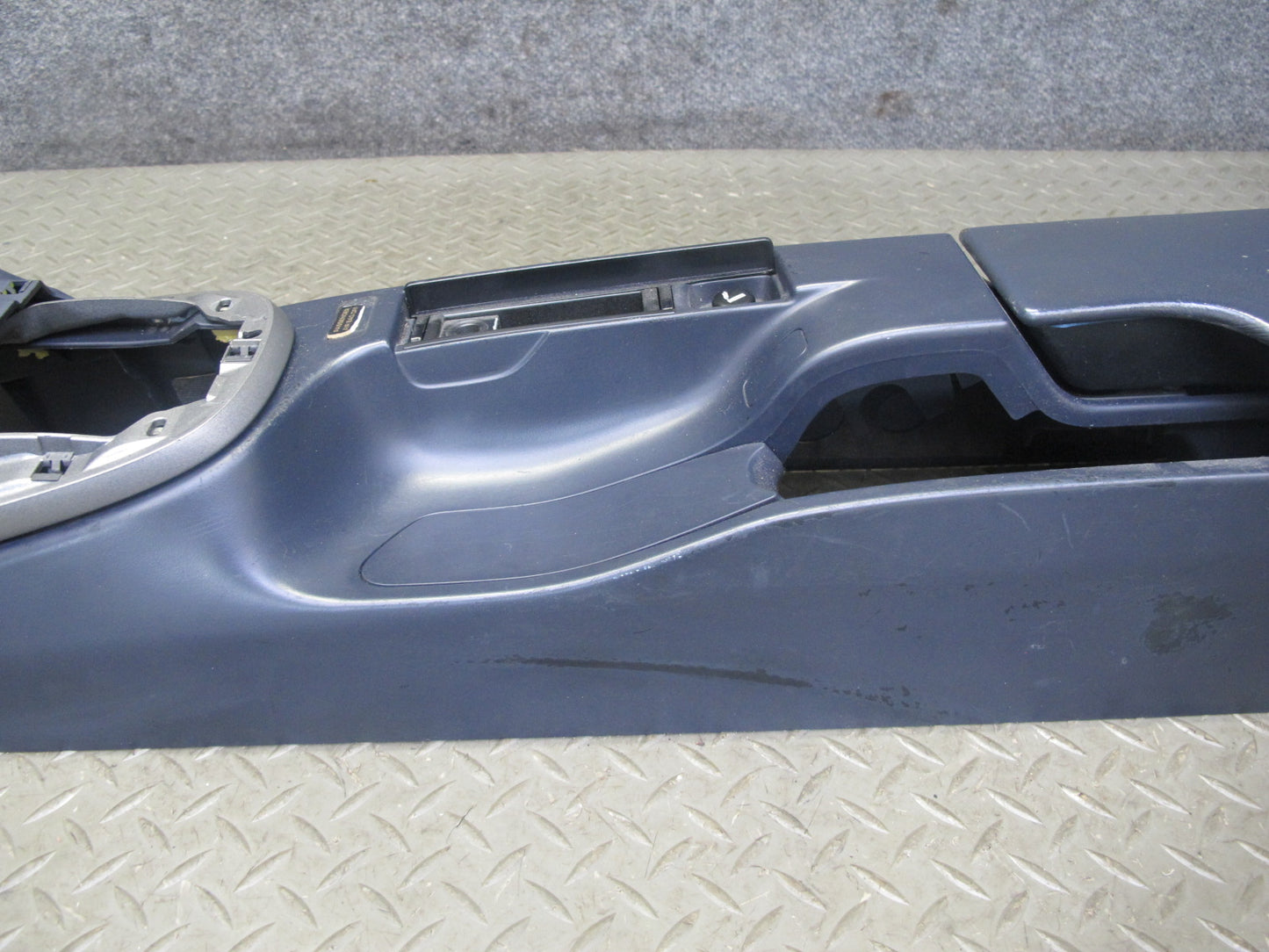2005-2012 Porsche 911 997 Coupe Center Console Trim Cover Panel Blue