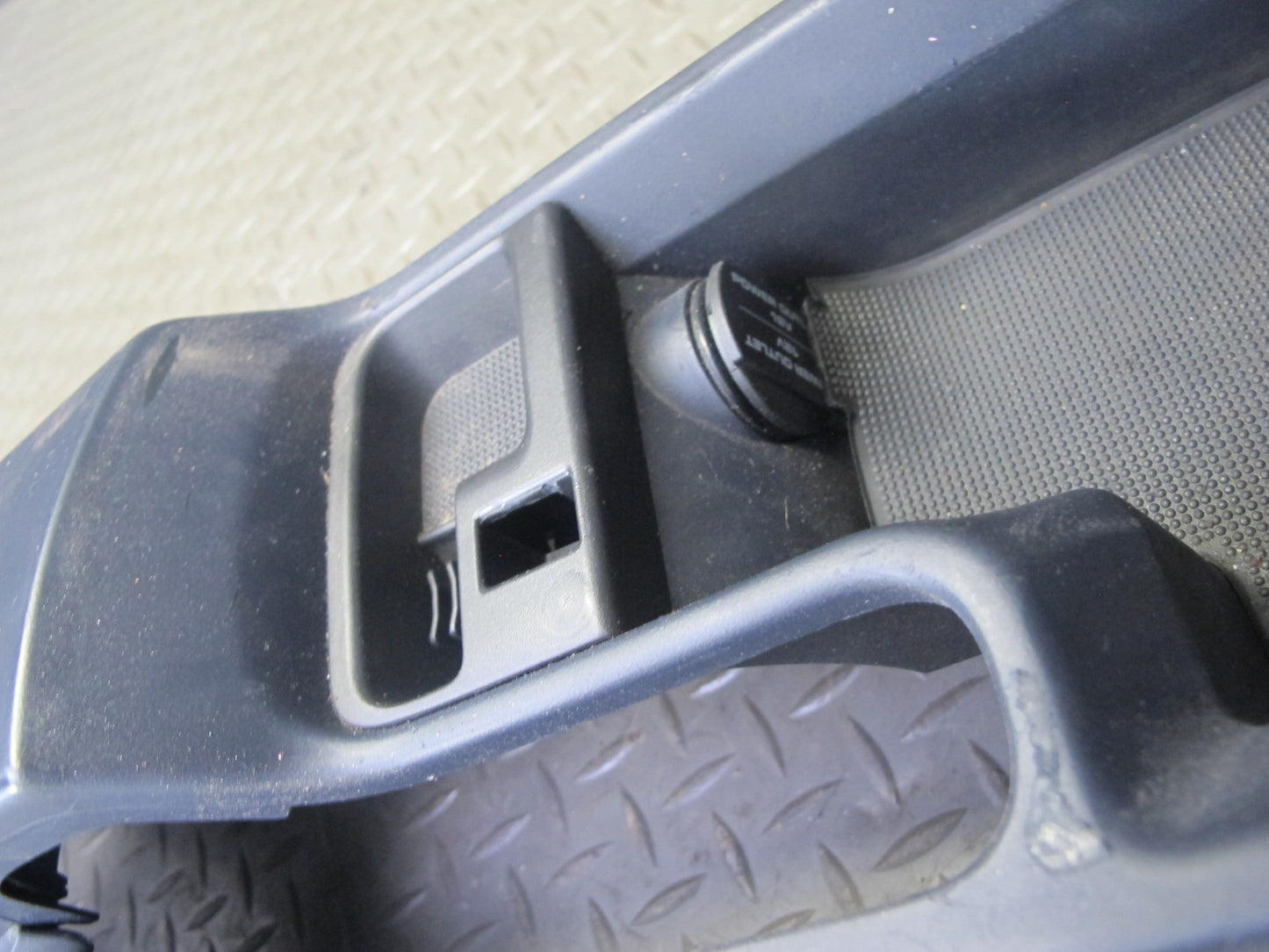 2005-2012 Porsche 911 997 Coupe Center Console Trim Cover Panel Blue