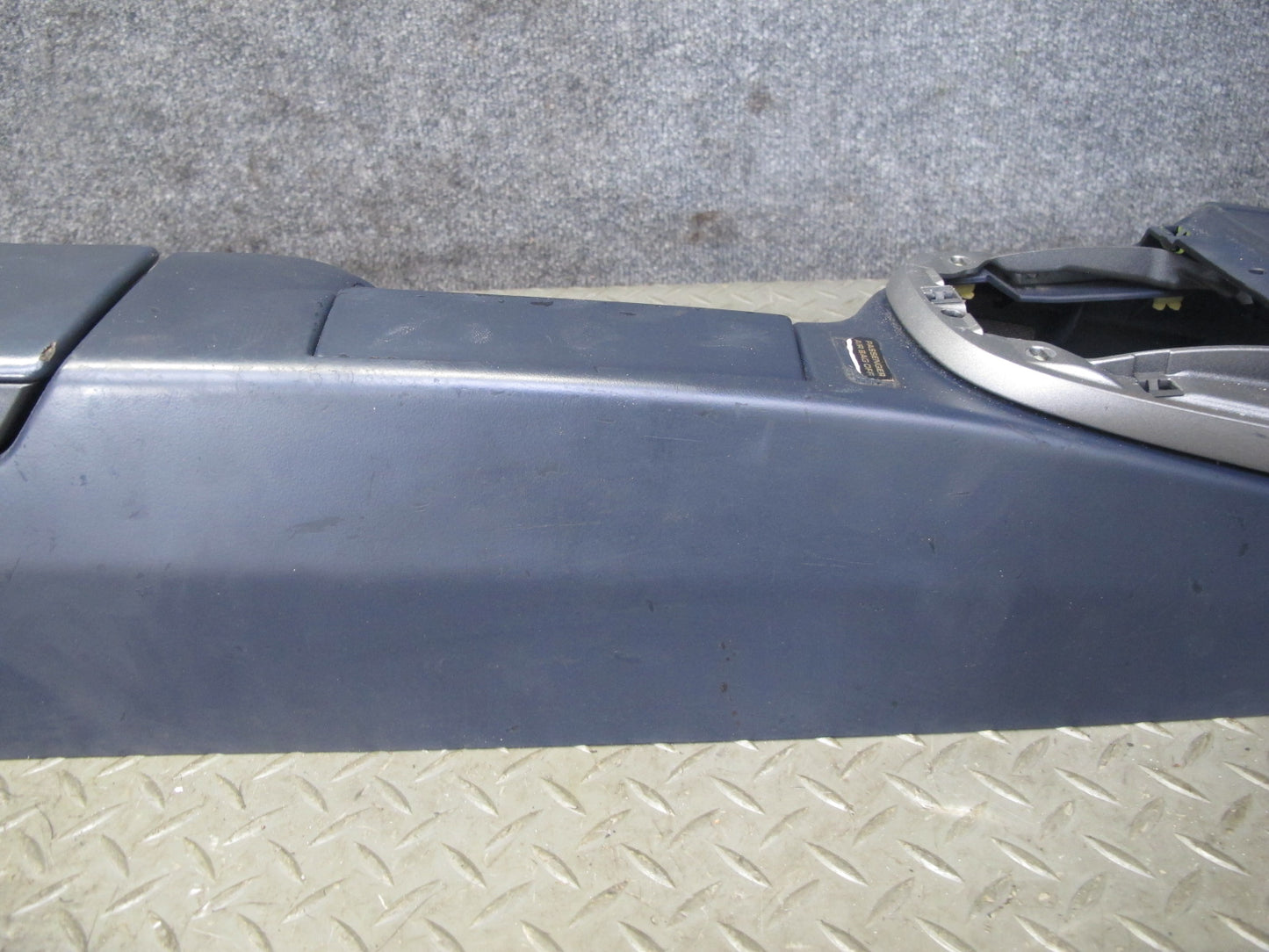 2005-2012 Porsche 911 997 Coupe Center Console Trim Cover Panel Blue