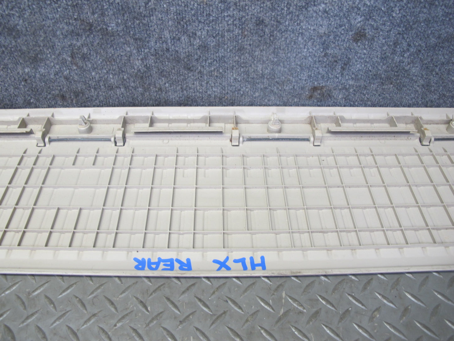 1998-2007 Lexus LX470 J100 Rear Trunk Cargo Floor Scuff Plate Trim Panel Cover