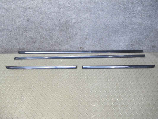 2007-2013 BMW E70 X5 Front & Rear Door Exterior Trim Strip Molding Set of 4