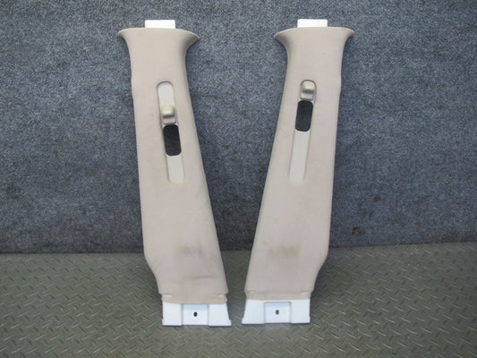 2003-2007 Lexus UZJ100L LX470 Center Upper B Pillar Trim Cover Panel Set