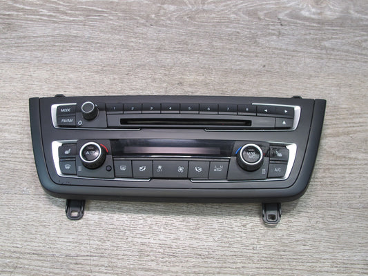 14-16 BMW F30 F31 F32 F33 F34 Radio CD Audio A/C Heater Climate Control Switch