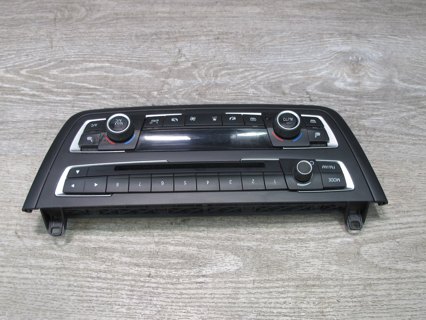 14-16 BMW F30 F31 F32 F33 F34 Radio CD Audio A/C Heater Climate Control Switch