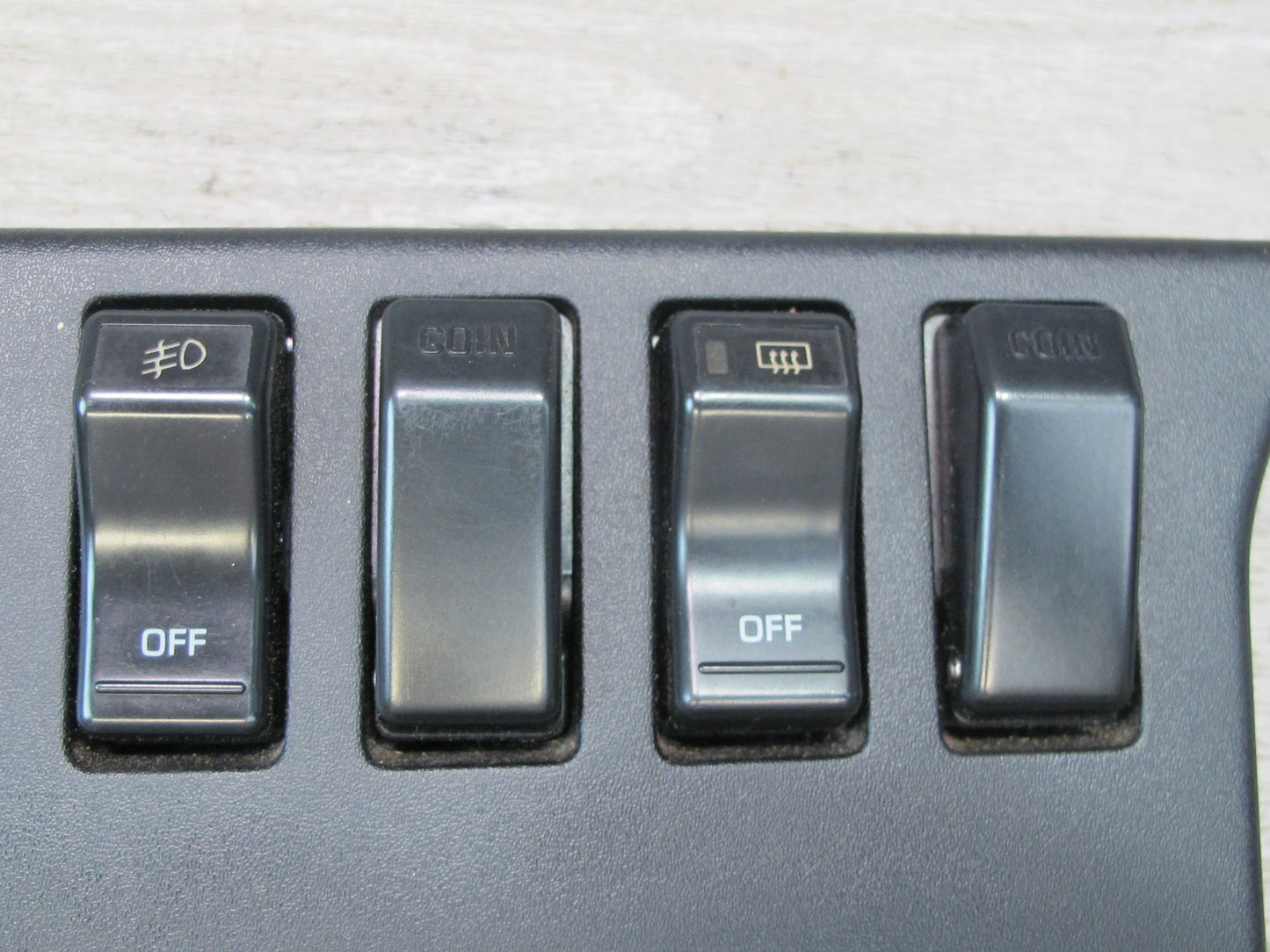86-89 Toyota Supra MA70L Switch Panel Fog Defrost Coin Holder 55432-14210 OEM