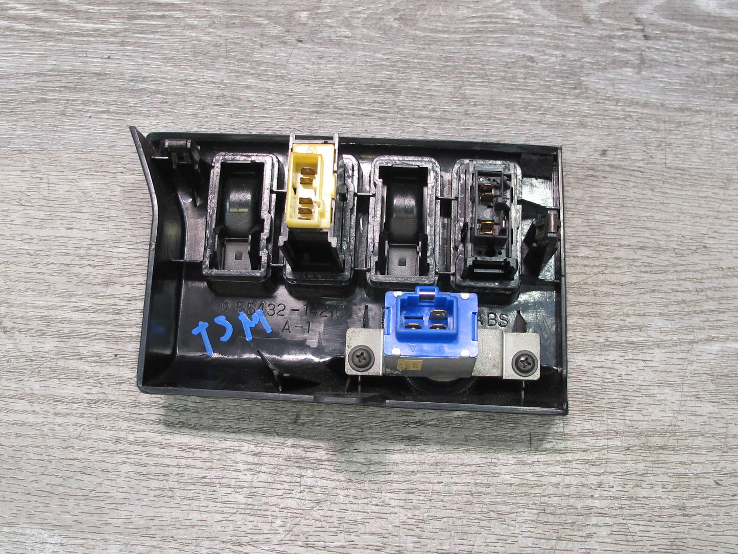 86-89 Toyota Supra MA70L Switch Panel Fog Defrost Coin Holder 55432-14210 OEM