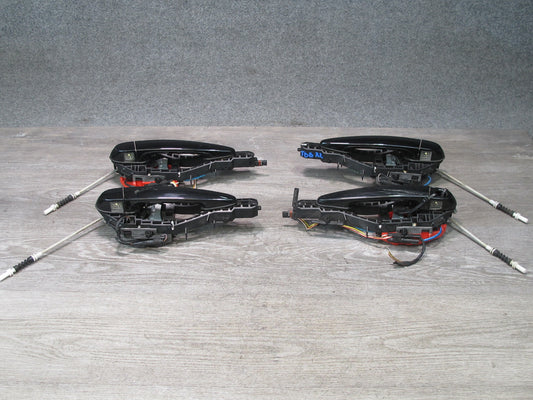 14-16 BMW F30 F31 F32 F33 F34 Set of 4 Door Exterior Handle w Keyless Entry OEM