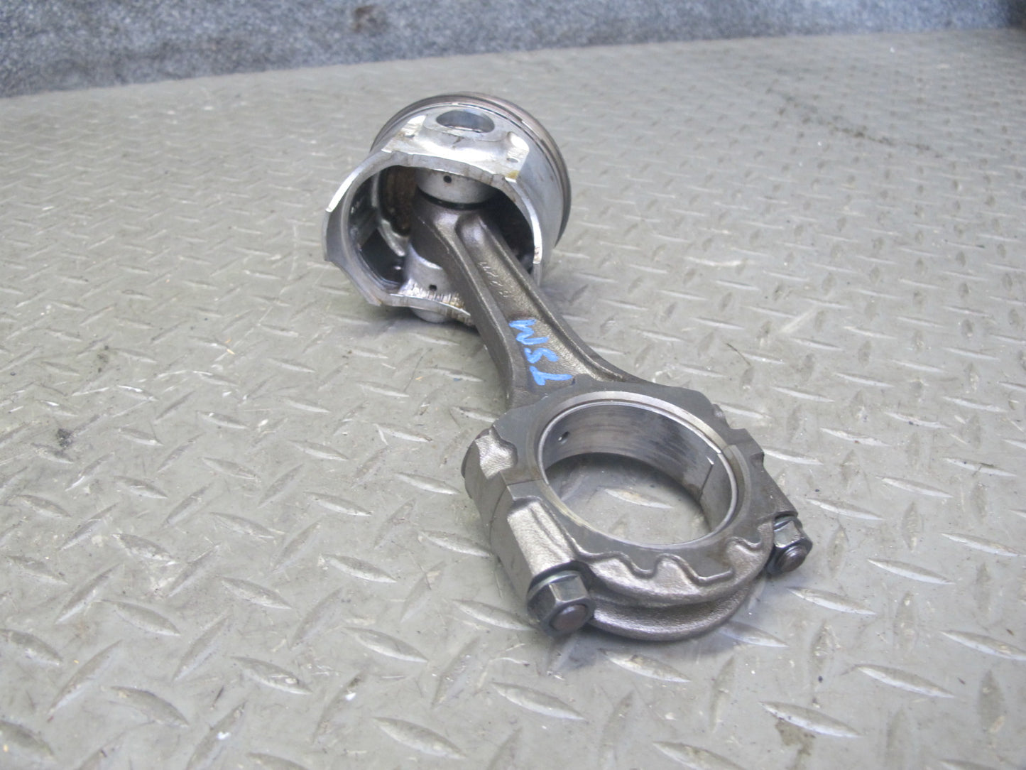 89-92 Toyota Supra MA70L 7MGE NA Set of 6 Engine Piston w Connecting Rod 71K OEM